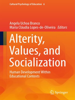 cover image of Alterity, Values, and Socialization